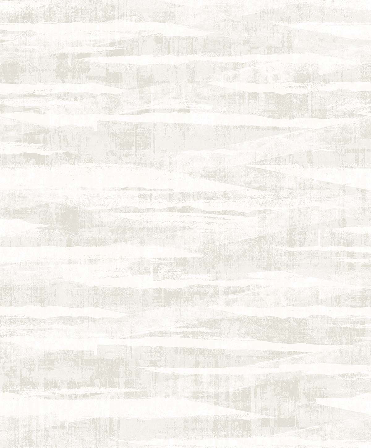 Stone Nebulite Wallpaper features abstract white and light gray textures with horizontal brushstroke patterns.
