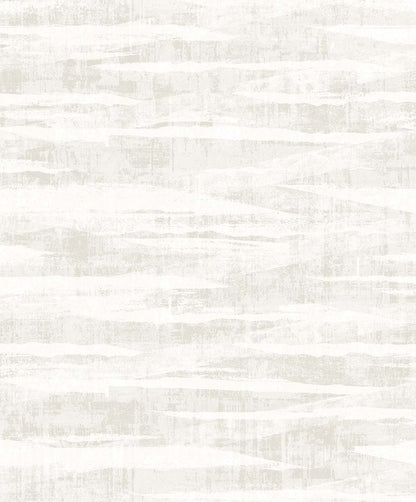 Stone Nebulite Wallpaper features abstract white and light gray textures with horizontal brushstroke patterns.