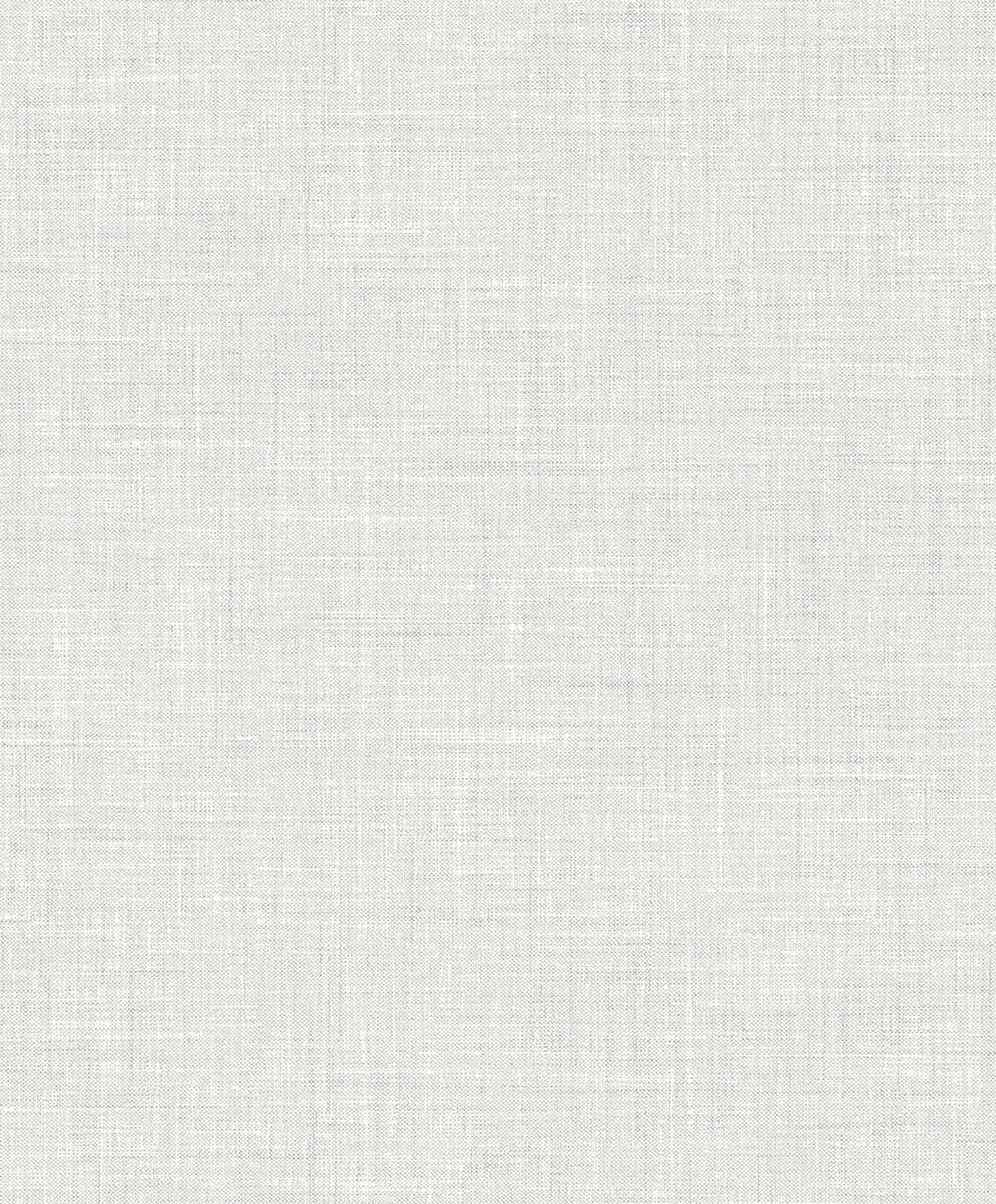 Faux Linen Wallpaper in light gray features a subtle woven texture, ideal for washable or neutral non-woven designs.
