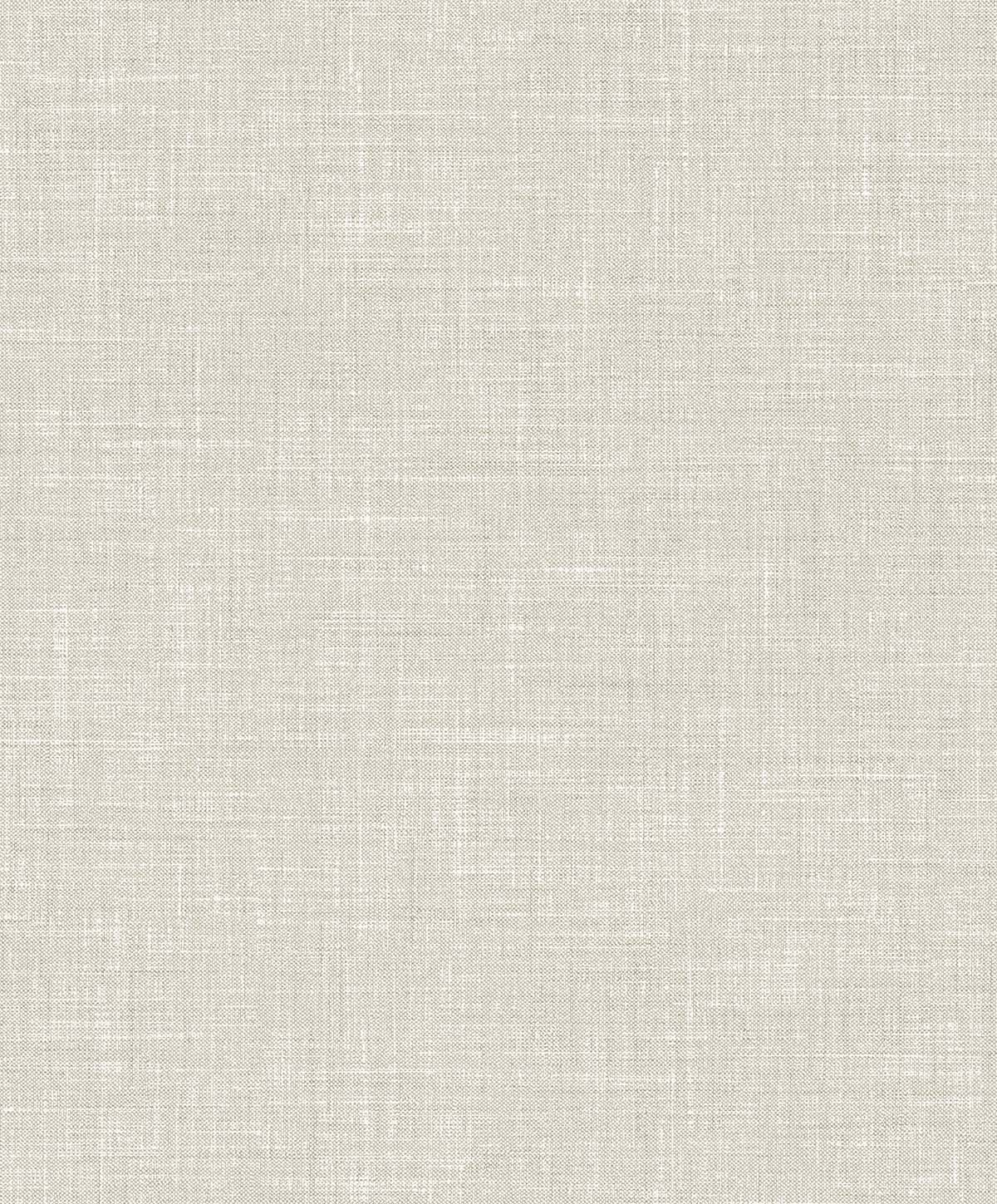 Faux Linen Wallpaper features a subtle light beige crisscross for a natural woven look; washable and unpasted.