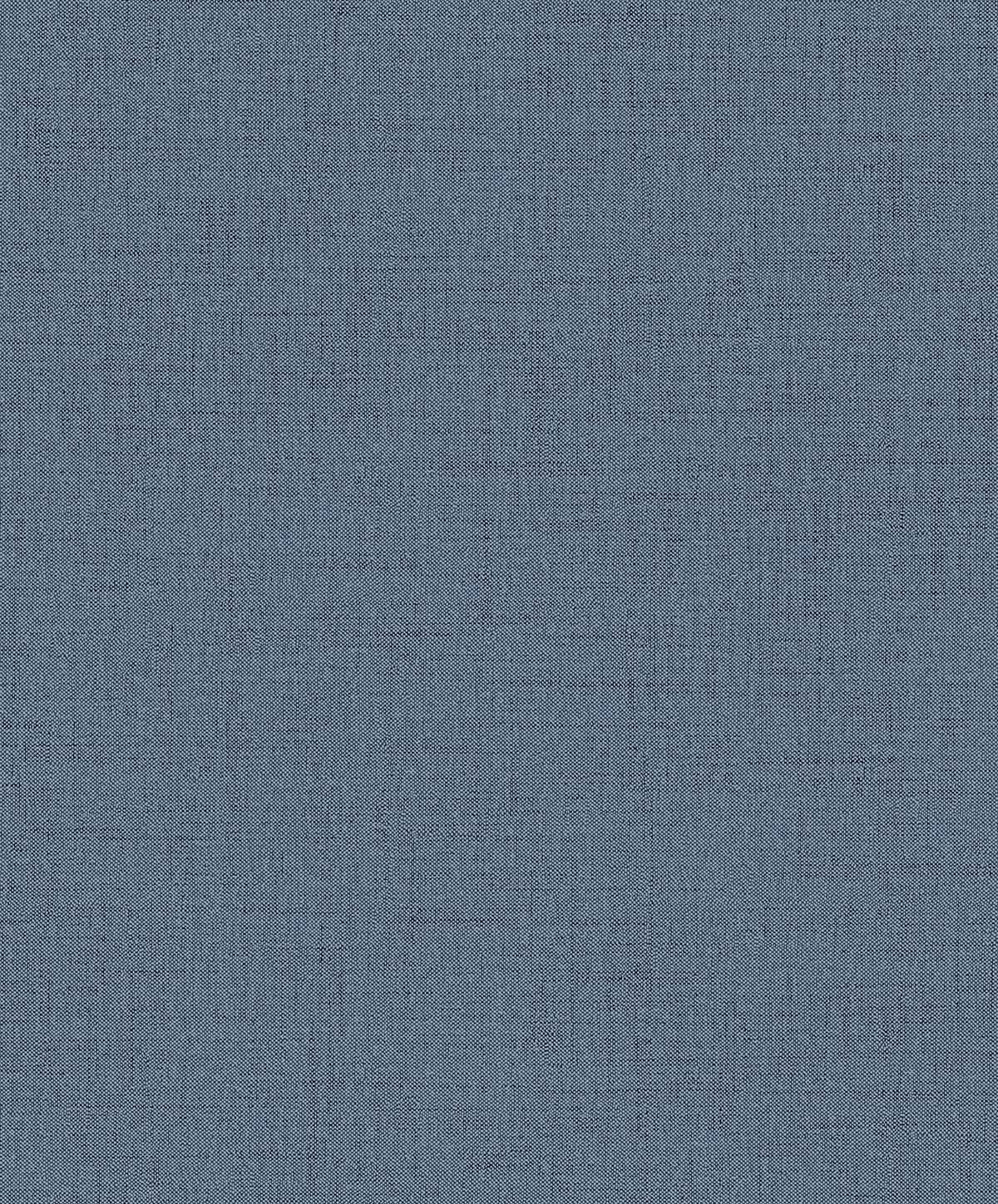 Faux Linen Wallpaper: Blue textured fabric look with subtle crosshatch, ideal for washable or non-woven wall coverings.