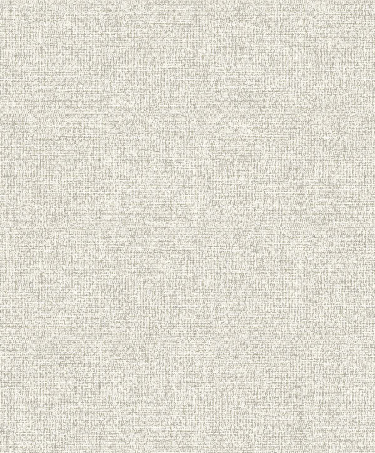 Woven Linen Effect Wallpaper offers a light beige, textured look with subtle woven lines for a soft, neutral backdrop.