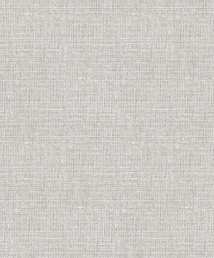 Woven Linen Effect Wallpaper in light gray offers a textured, subtle woven pattern for a soft, neutral background.