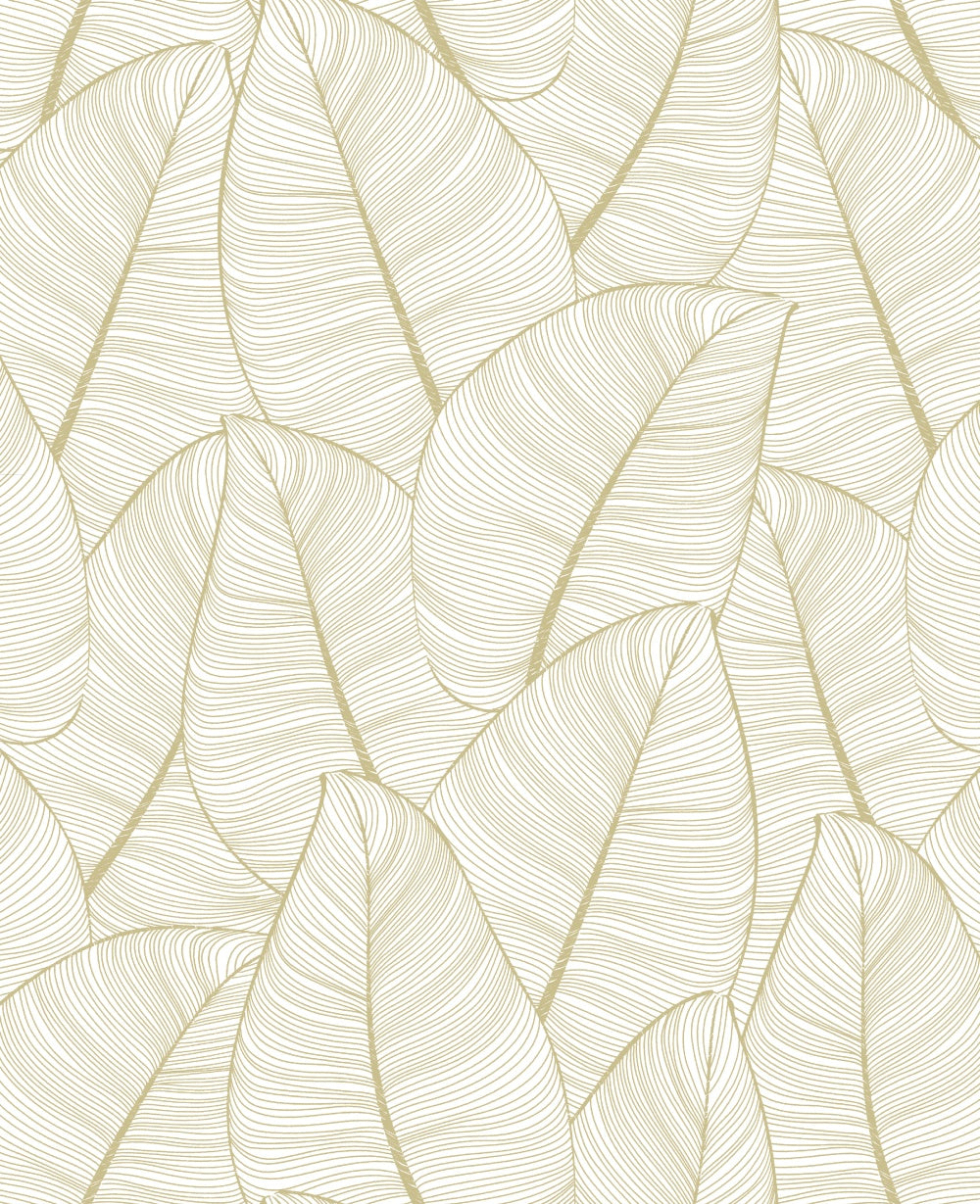 Jungle Metallic Leaf Peel & Stick