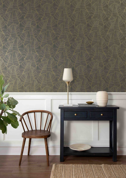 Jungle Metallic Leaf Peel & Stick