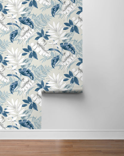 Tropical Leaves Peel & Stick