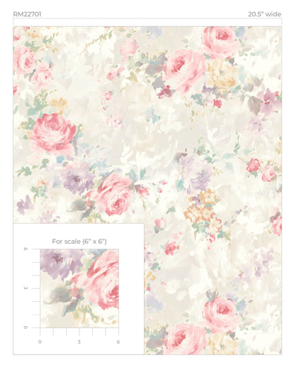 Garden Floral Peel & Stick