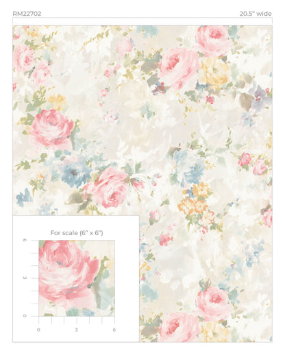 Garden Floral Peel & Stick