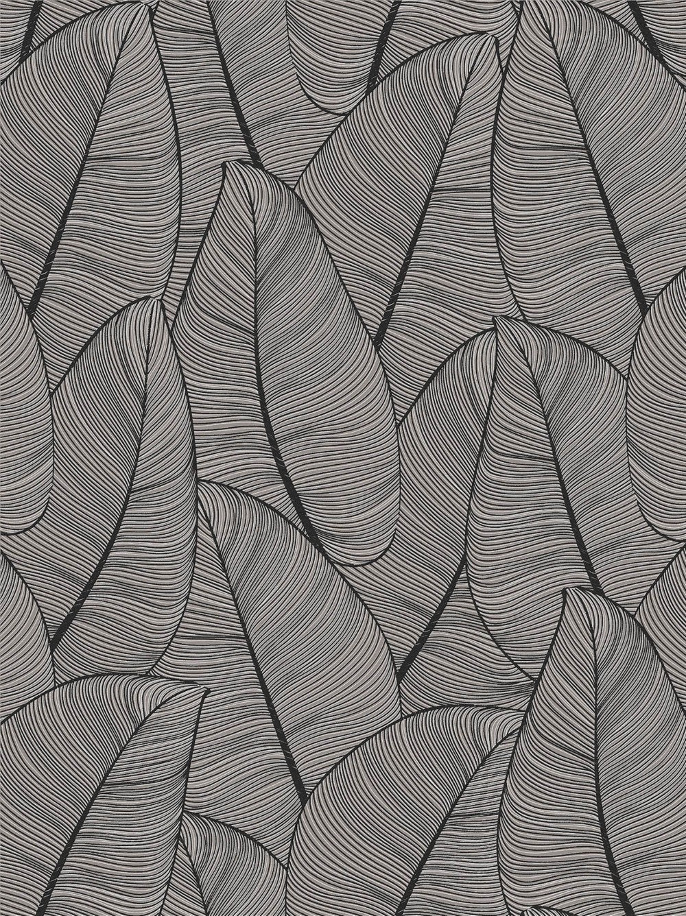 Modern Metallic Leaf Peel & Stick