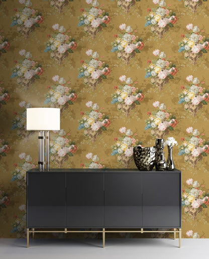 Floral Bunch Wallpaper