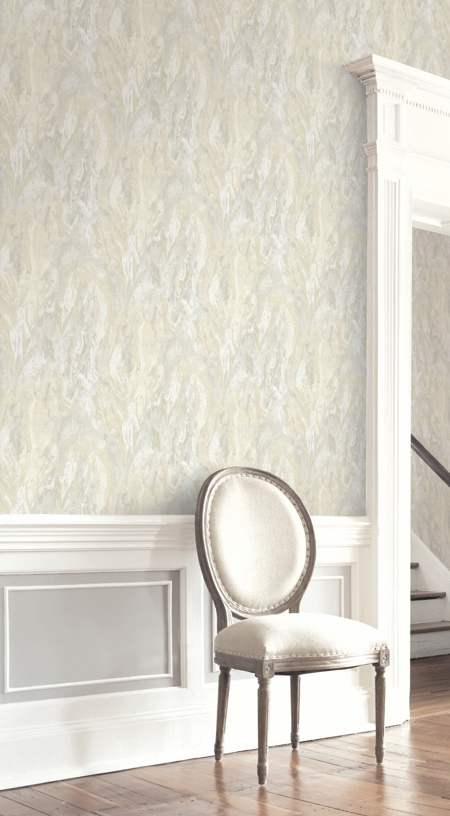 Veined Marble Wallpaper