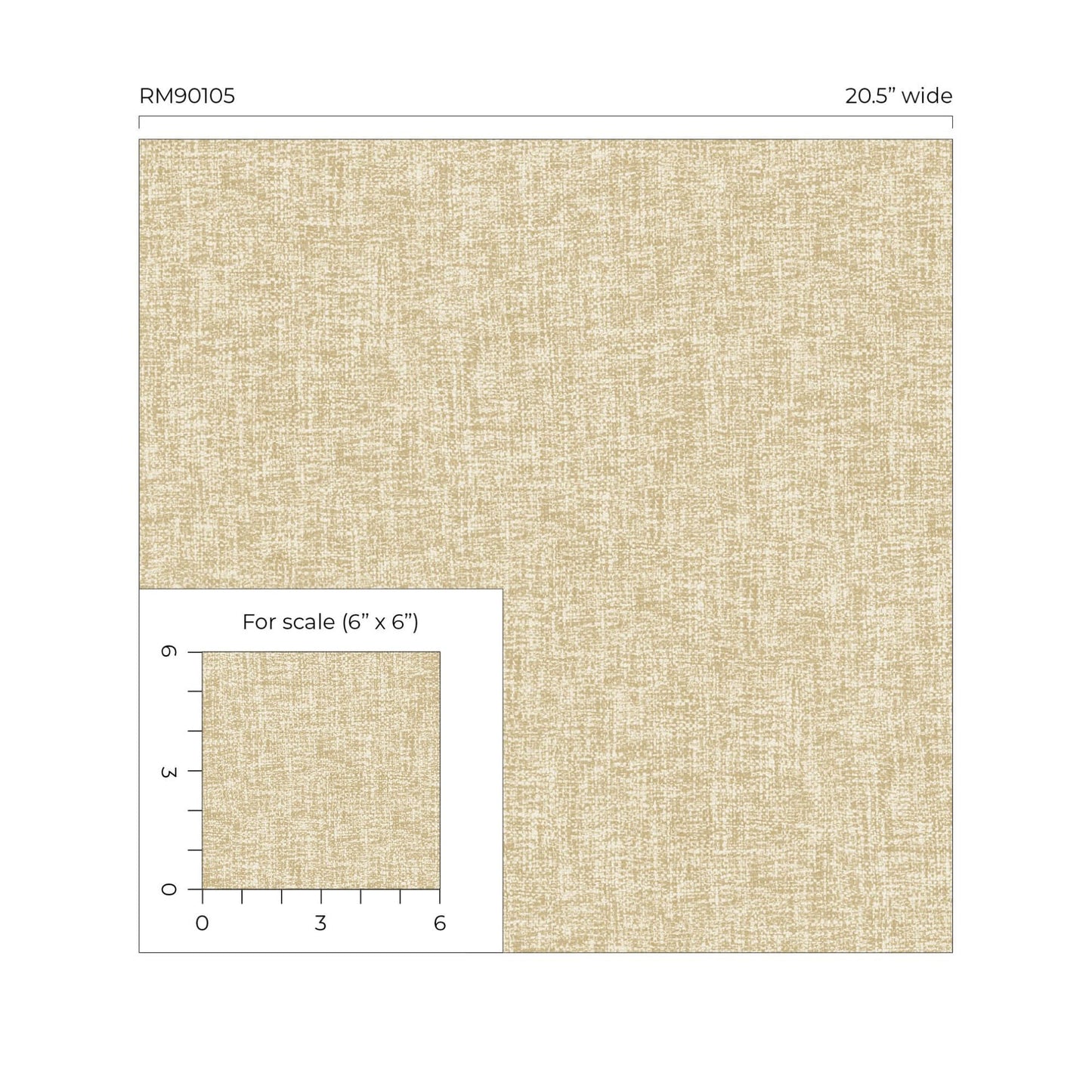 Textile Plain Linen Wallpaper