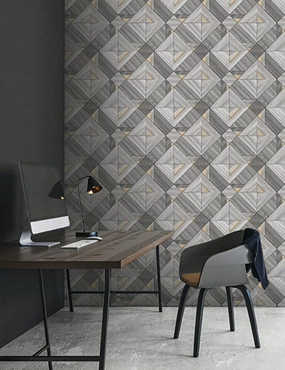 Wood Tiles Wallpaper