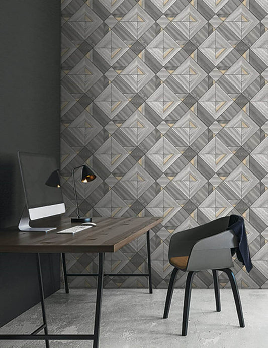 Wood Tiles Wallpaper