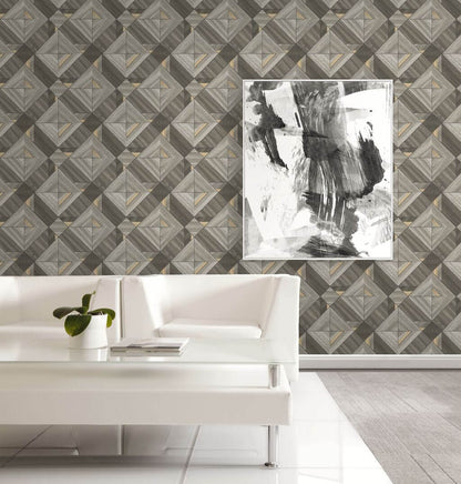Wood Tiles Wallpaper