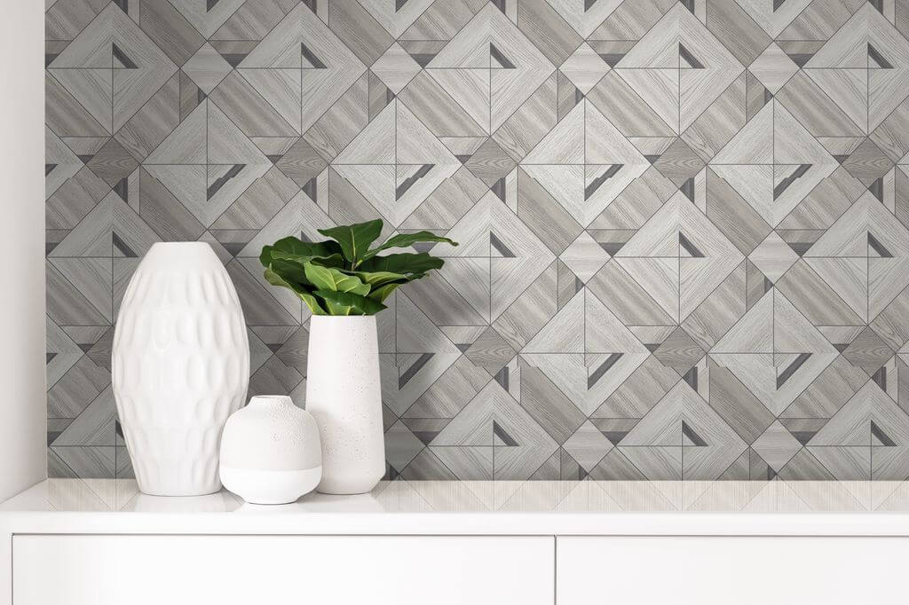 Wood Tiles Wallpaper