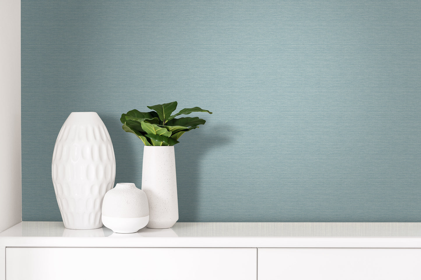 Grasscloth Effect Imitation Wallpaper