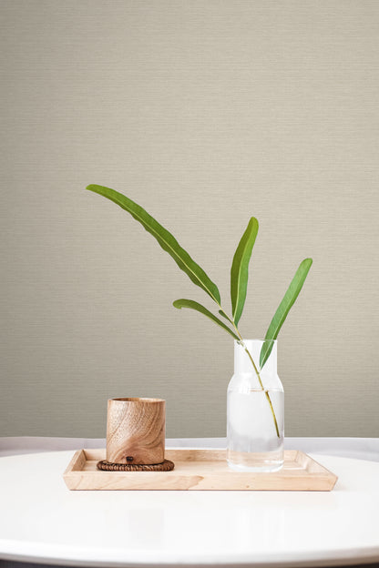 Grasscloth Effect Imitation Wallpaper