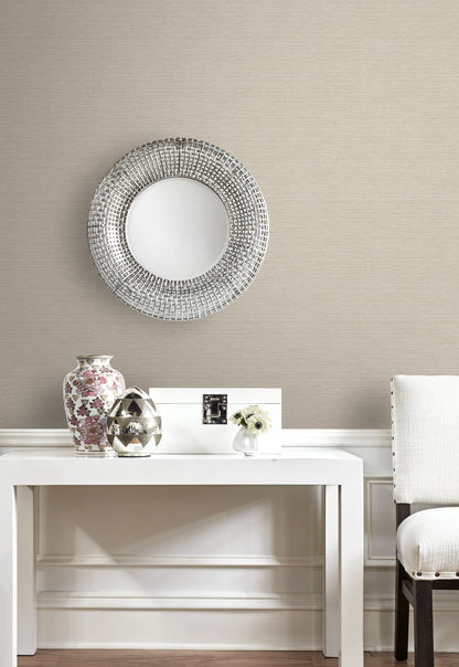 Grasscloth Effect Imitation Wallpaper