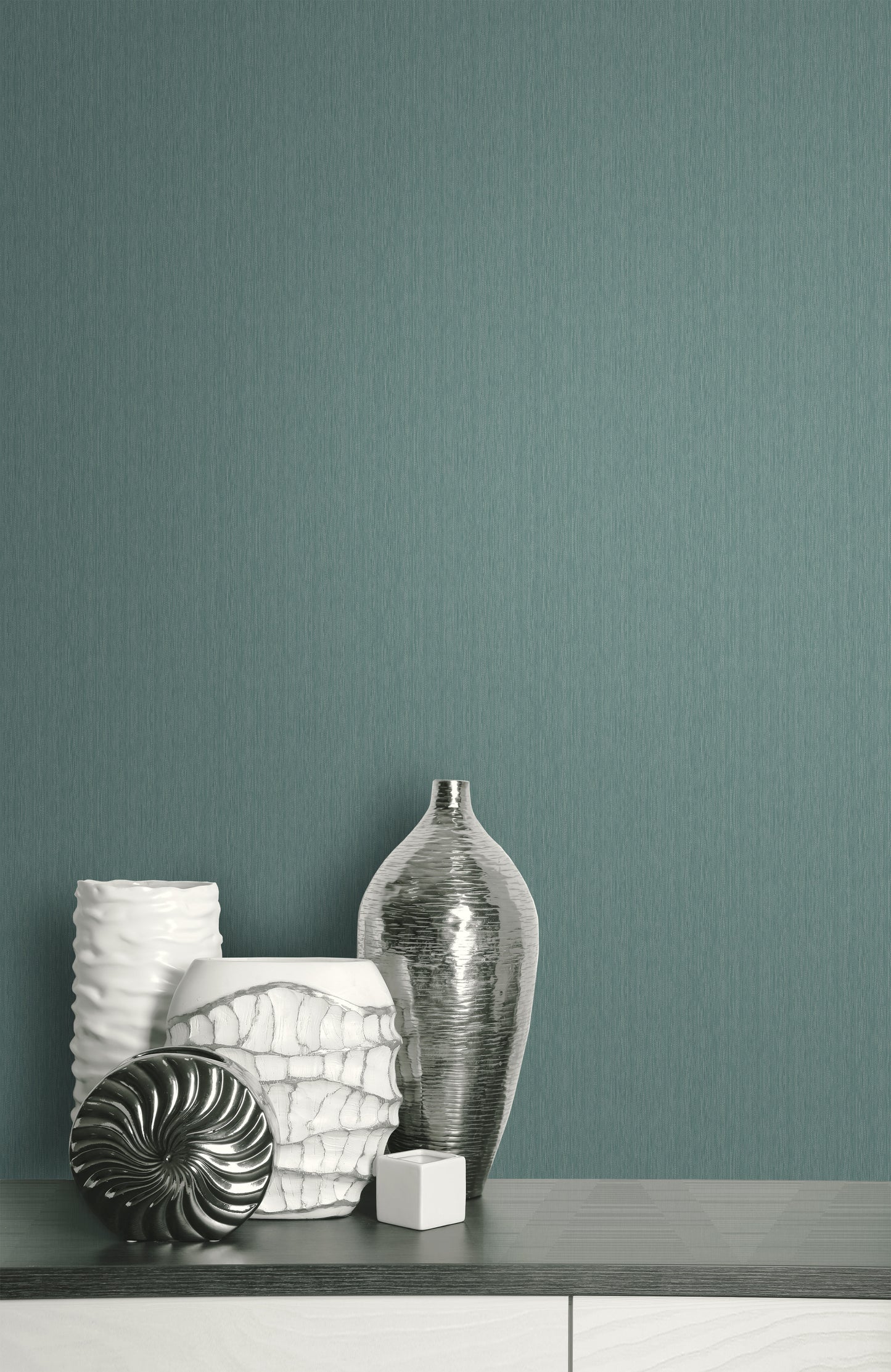 Textile Effect Vertical Wallpaper