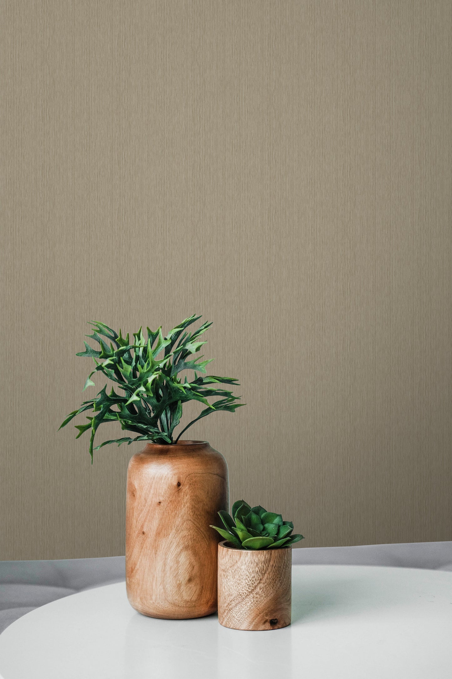 Textile Effect Vertical Wallpaper