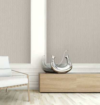 Textile Effect Vertical Wallpaper