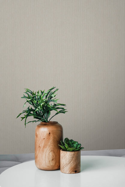 Textile Effect Vertical Wallpaper