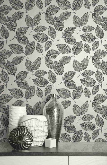 Stylized Foliage Wallpaper