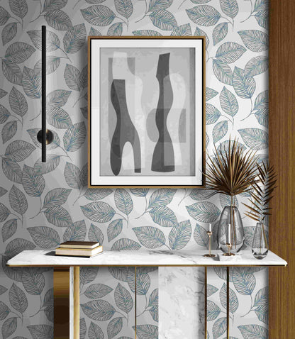 Stylized Foliage Wallpaper