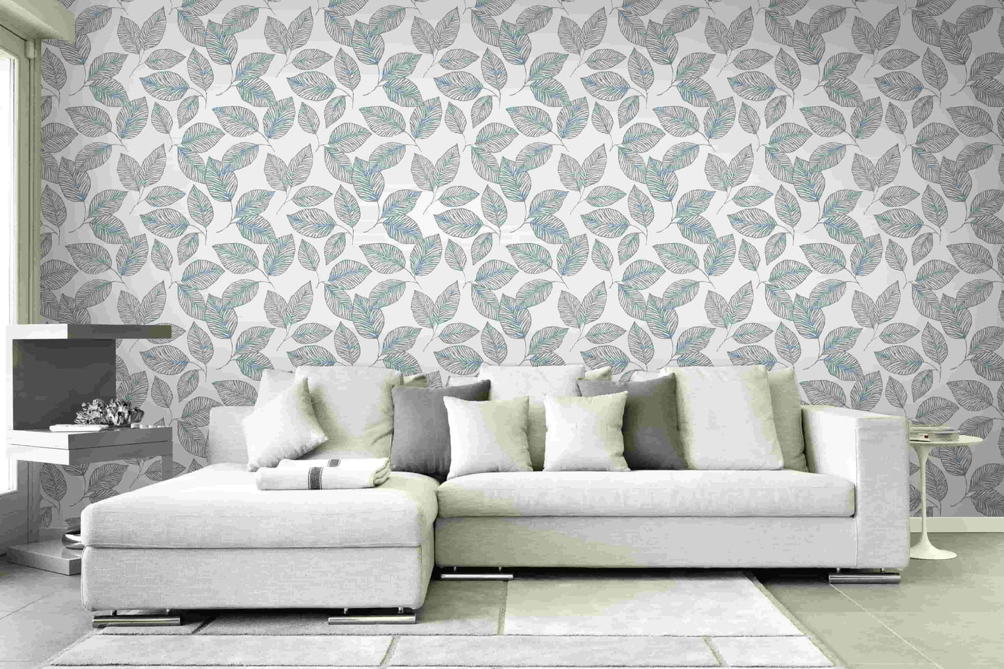 Stylized Foliage Wallpaper