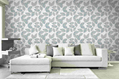 Stylized Foliage Wallpaper