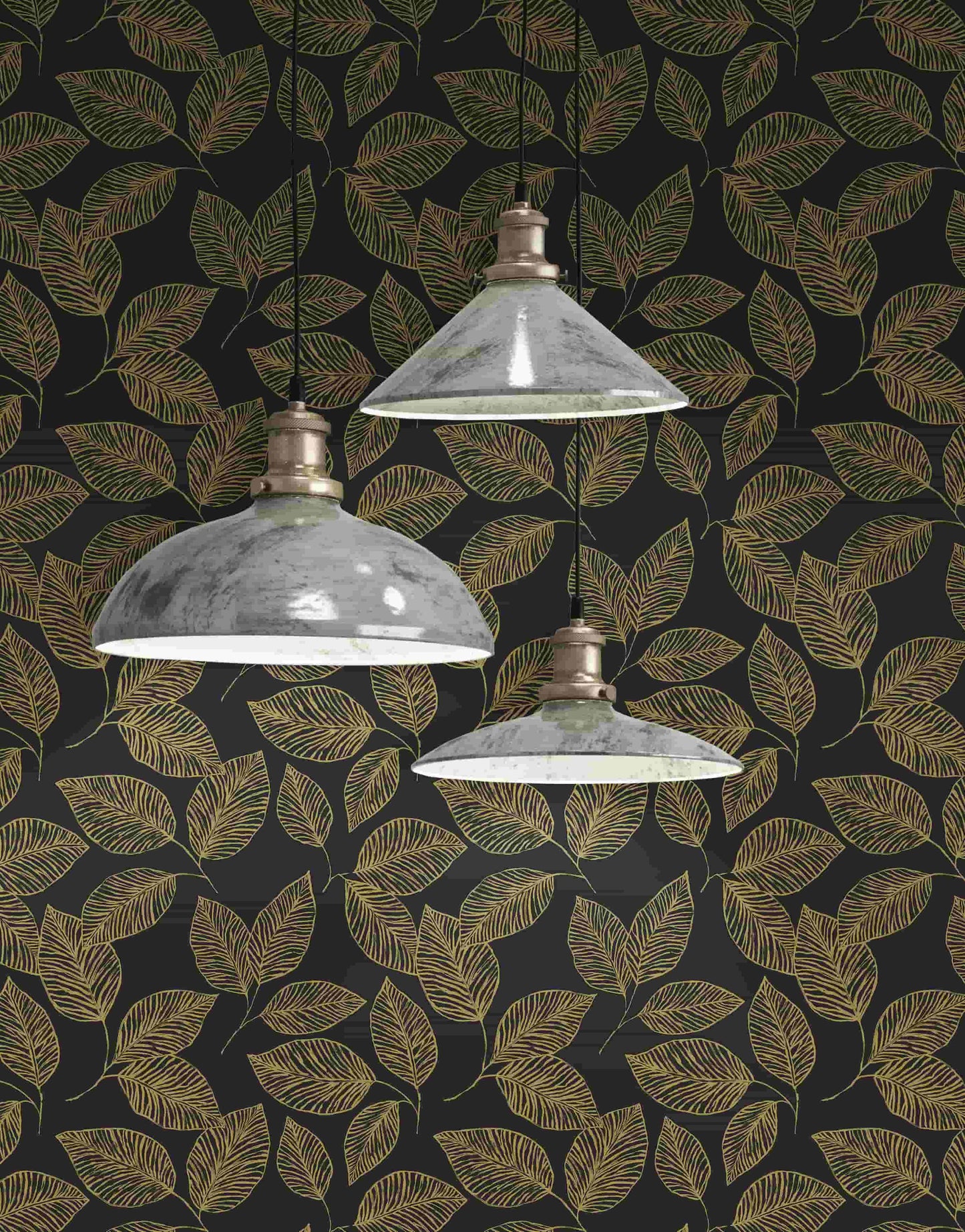 Stylized Foliage Wallpaper