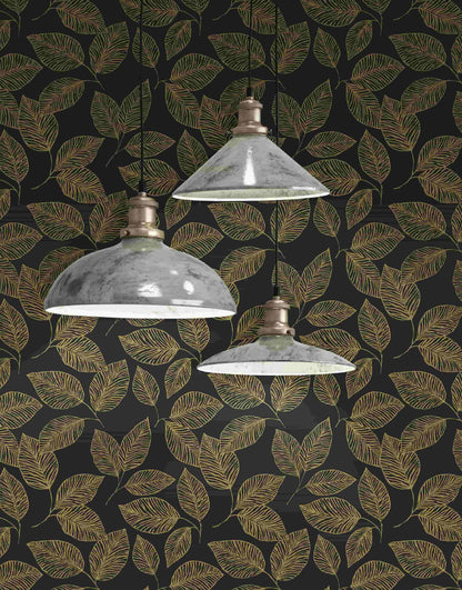 Stylized Foliage Wallpaper