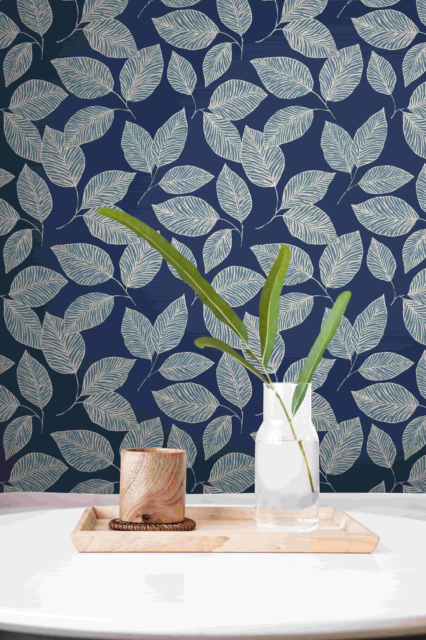 Stylized Foliage Wallpaper