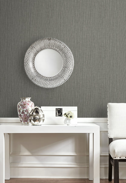 Strie Velvet Imitation Wallpaper