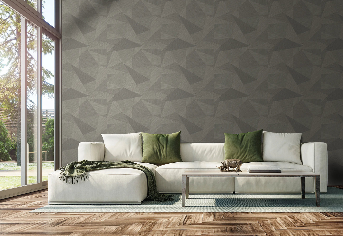 Geometric Triangles Wallpaper