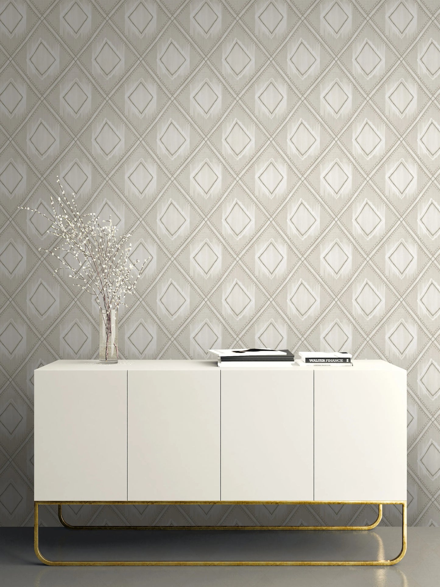 Ikat Texture Grasscloth & Naturals