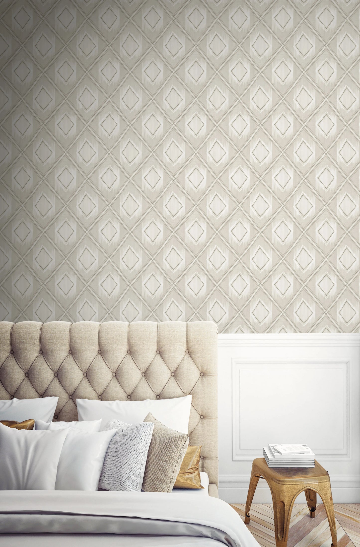 Ikat Texture Grasscloth & Naturals