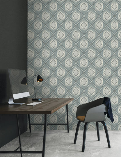 Ikat Texture Grasscloth & Naturals