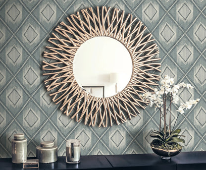 Ikat Texture Grasscloth & Naturals
