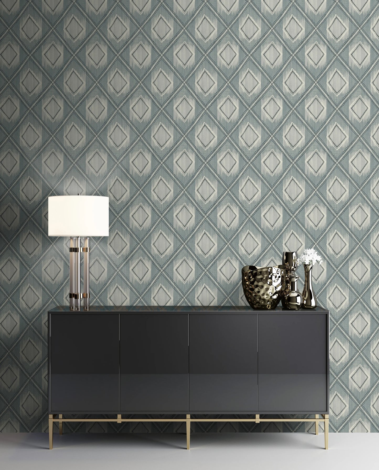 Ikat Texture Grasscloth & Naturals
