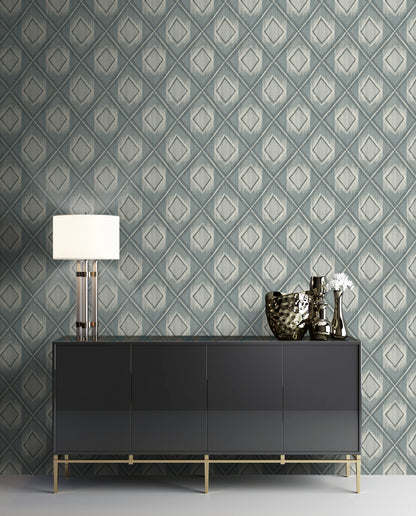 Ikat Texture Grasscloth & Naturals