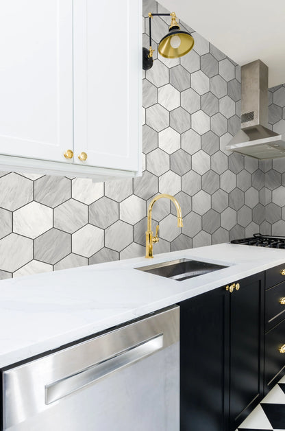 Hexagon Tiles Wallpaper
