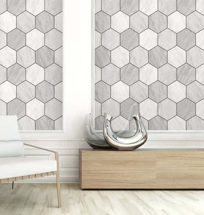 White & Grey & Black