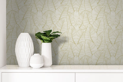Jungle Metallic Leaf Peel & Stick