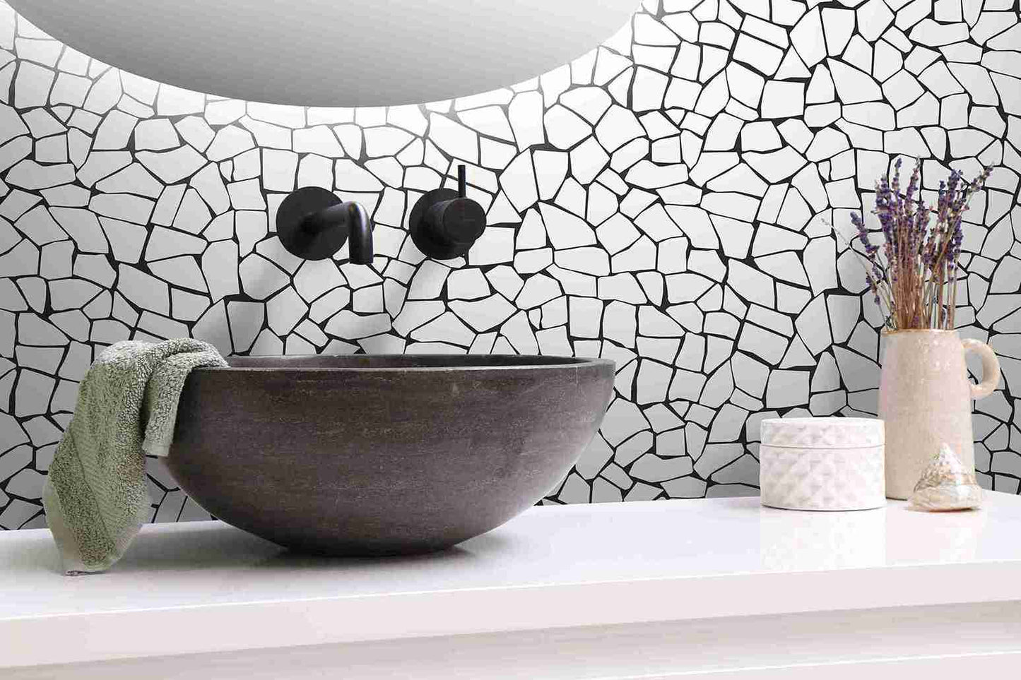 Mosaic Stone Peel & Stick