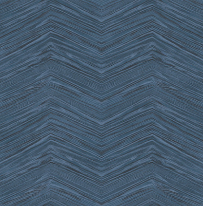 Wood Chevron Peel & Stick