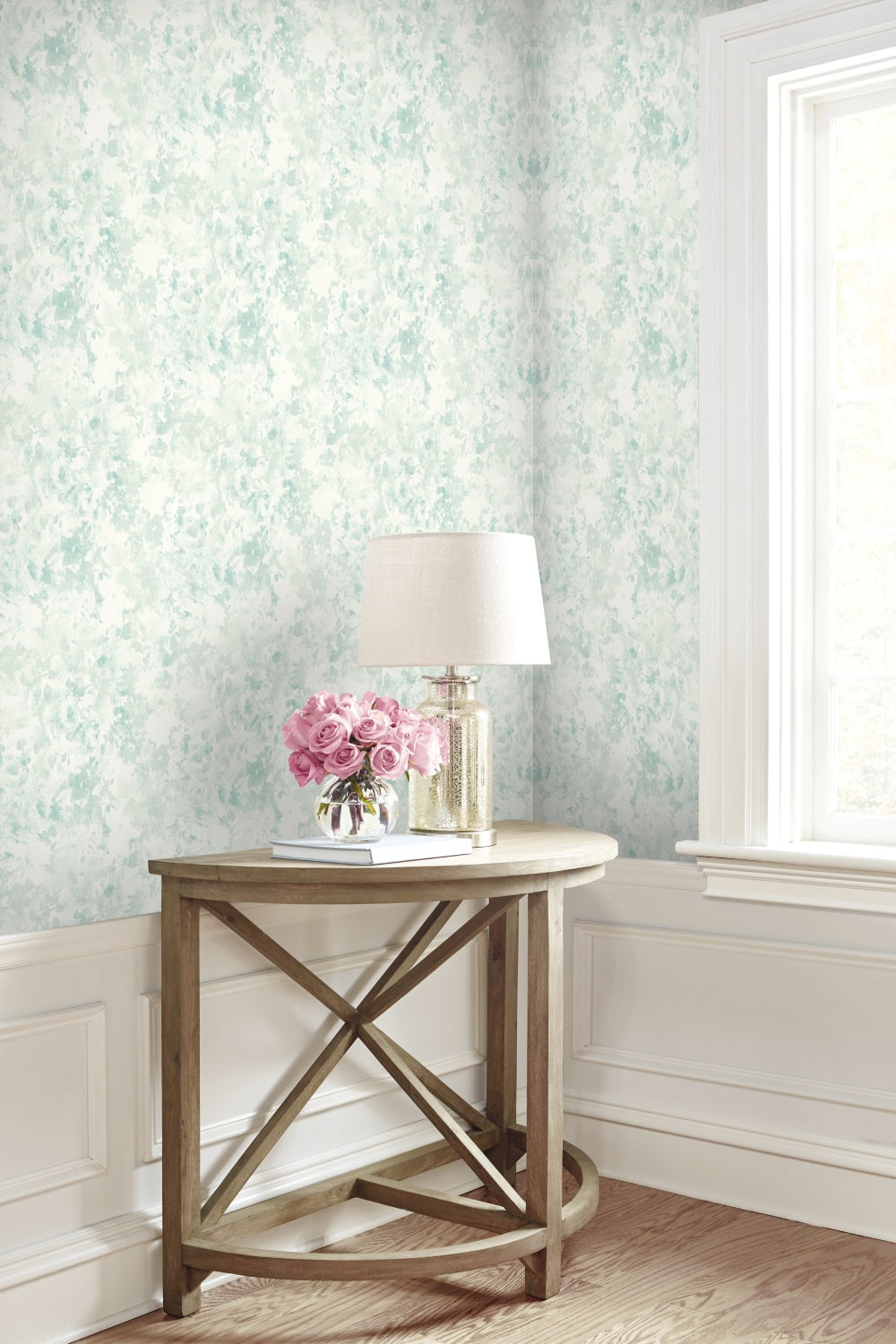 Watercolor Floral Peel & Stick