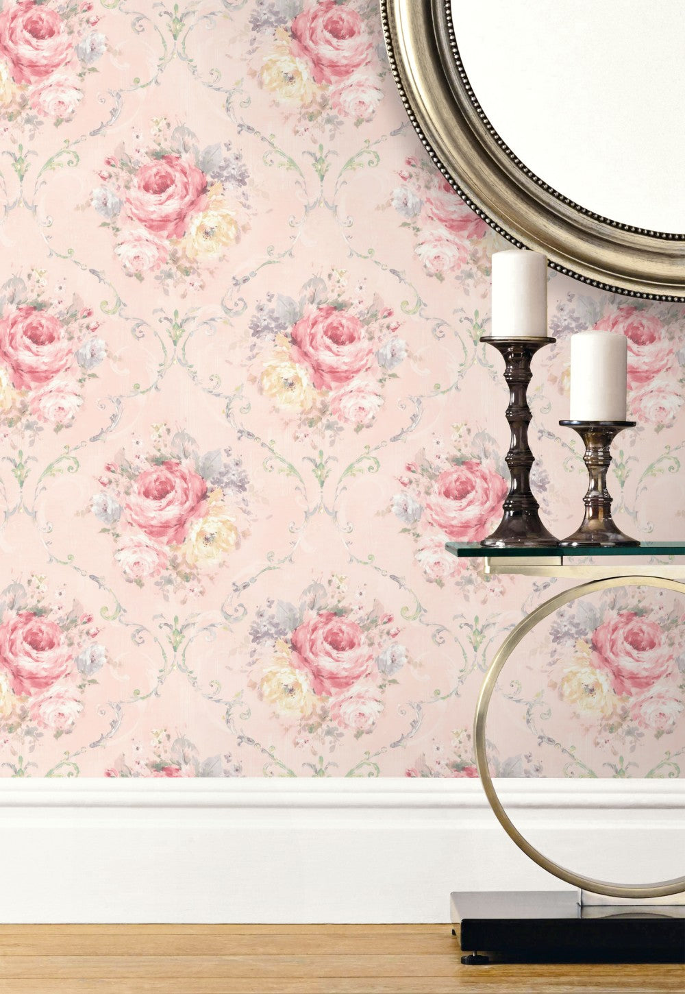 Framed Bouquet Peel & Stick