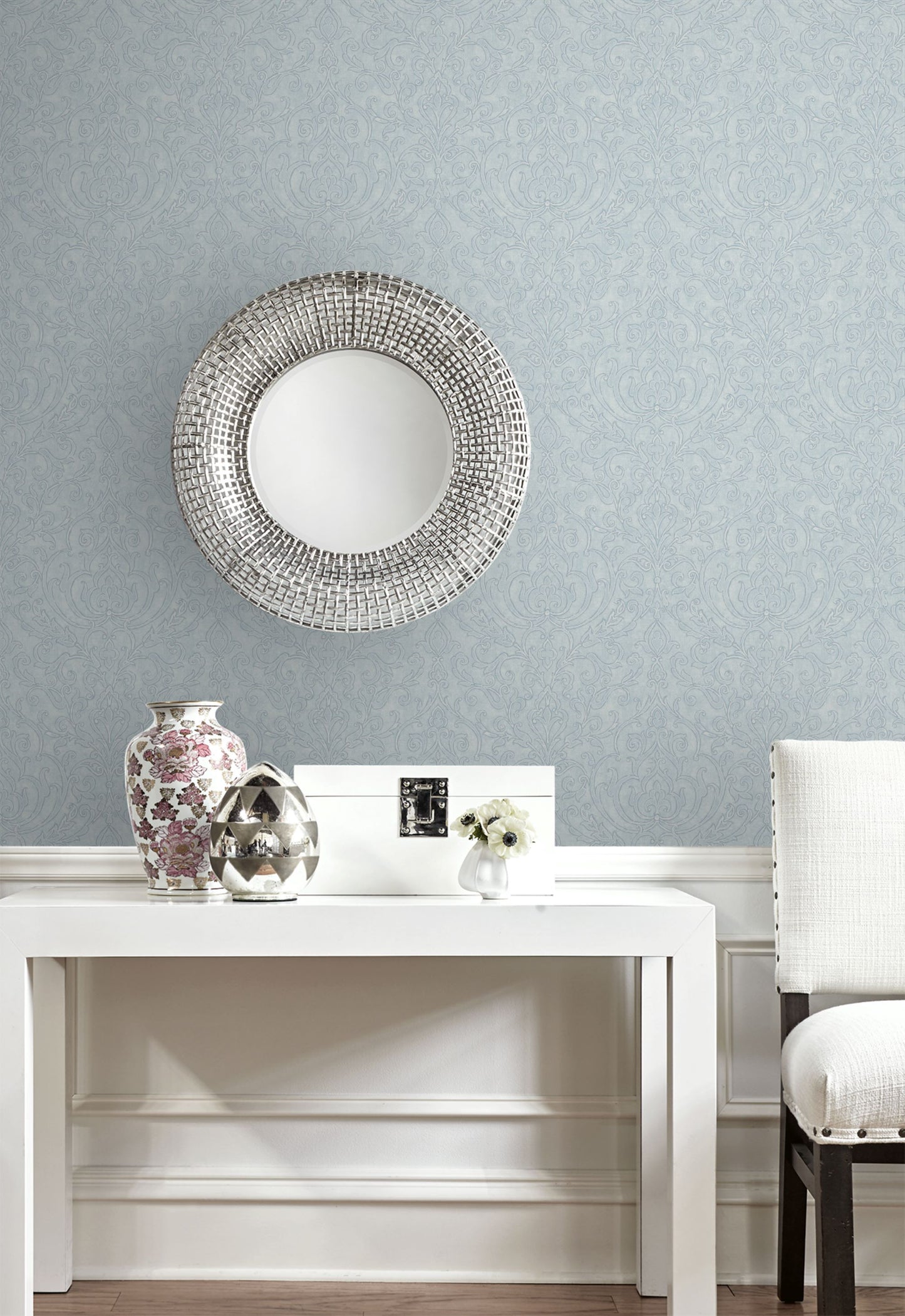 Soft Damask Wallpaper